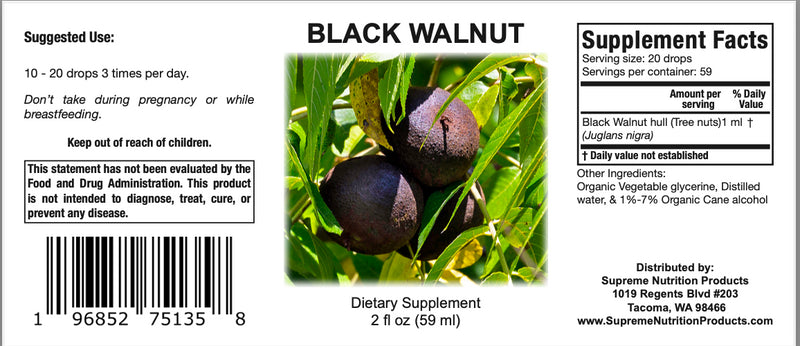 Black Walnut Tincture