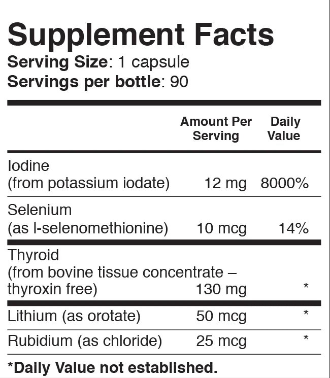 ReGenerZyme® Thyroid - Original Formula