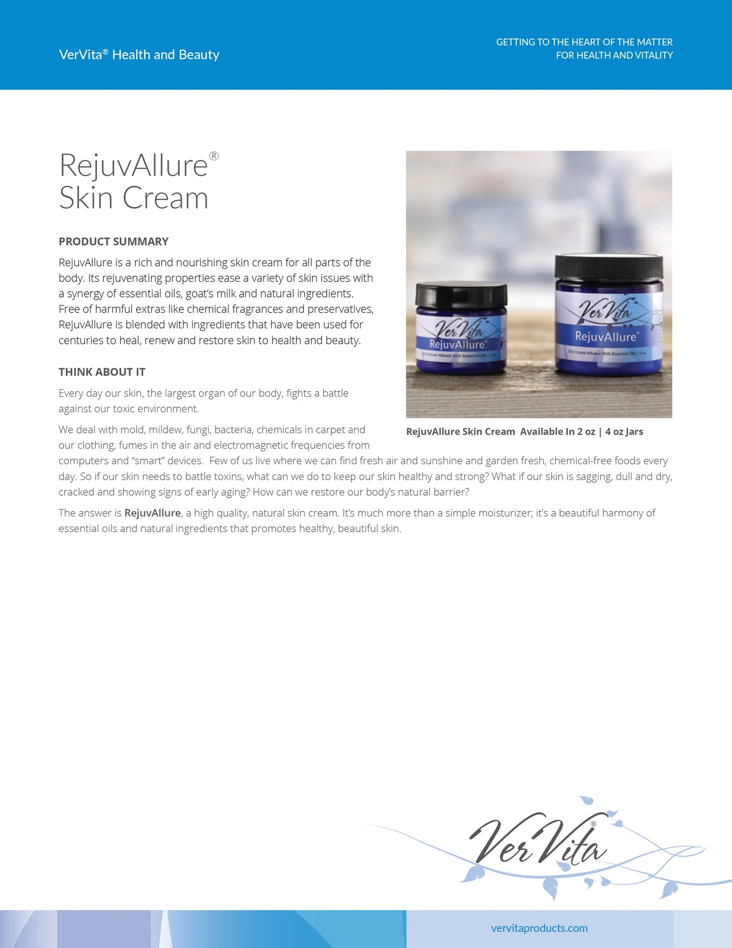 RejuvAllure® Skin Cream