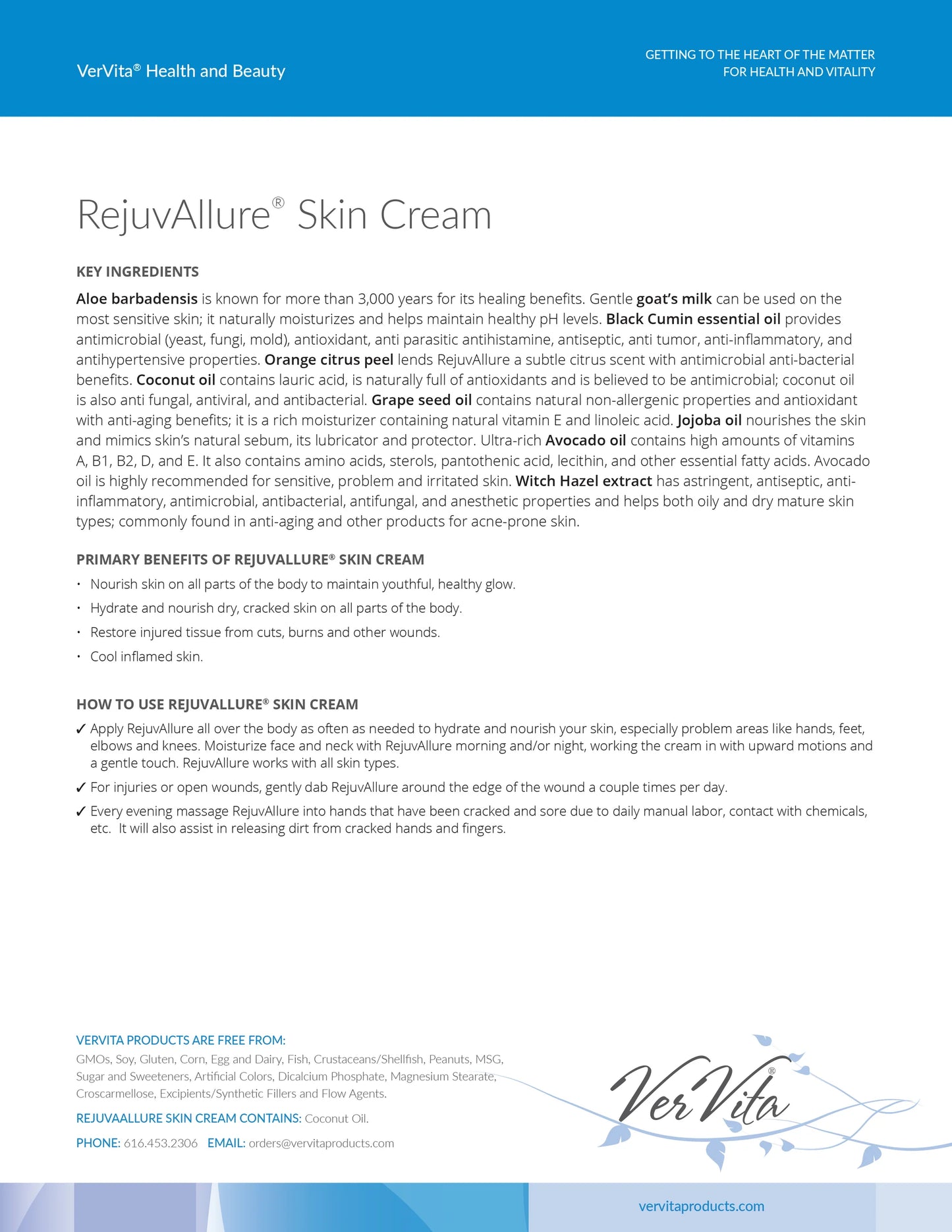 RejuvAllure® Skin Cream
