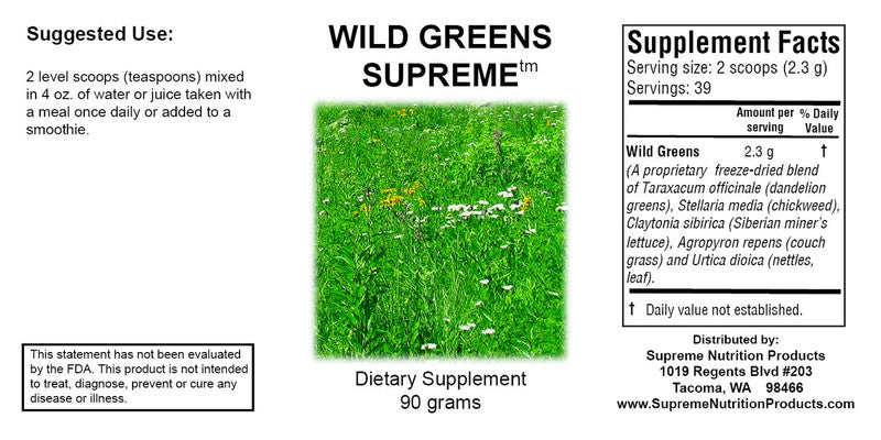 Wild Greens Supreme