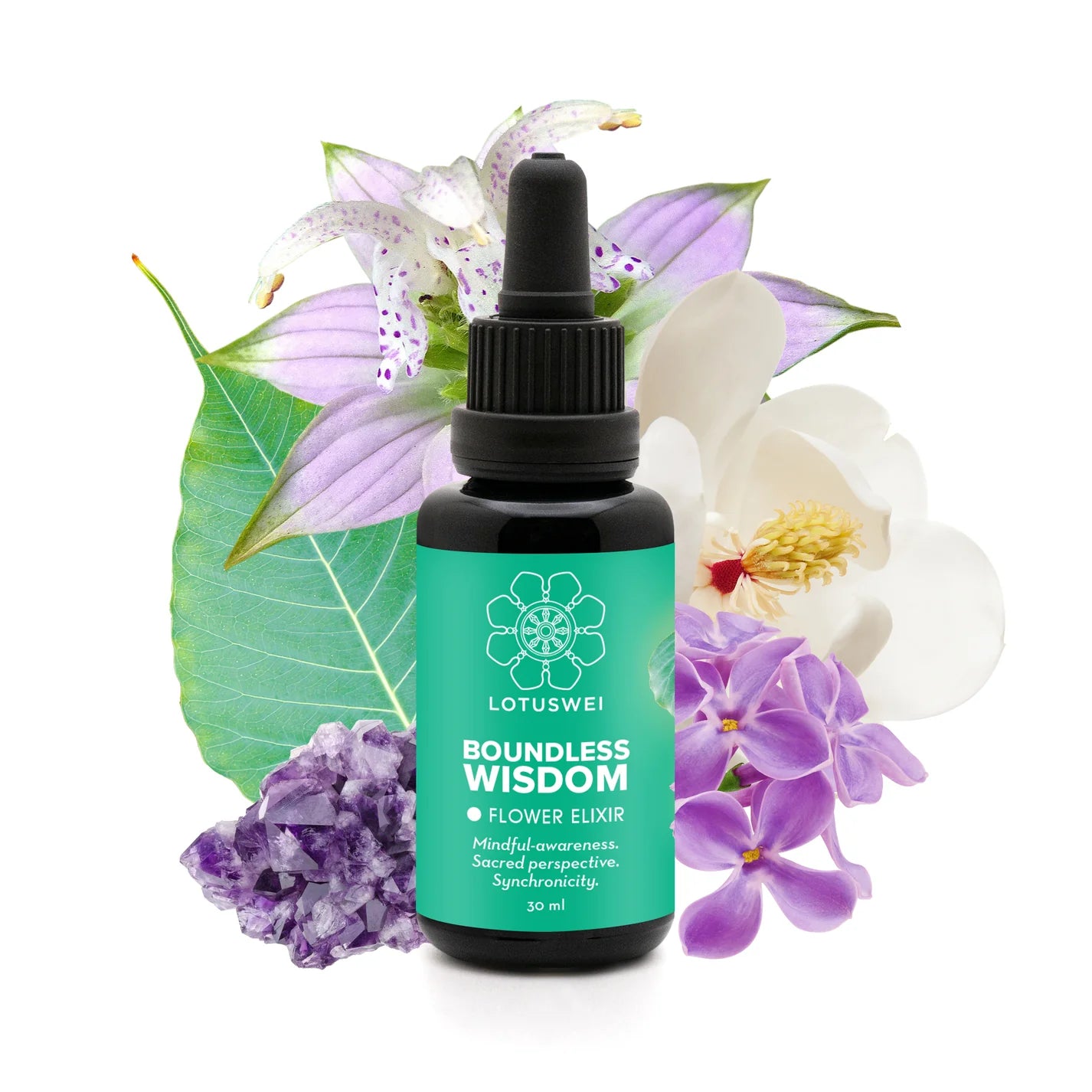 Boundless Wisdom Flower Essence Elixir