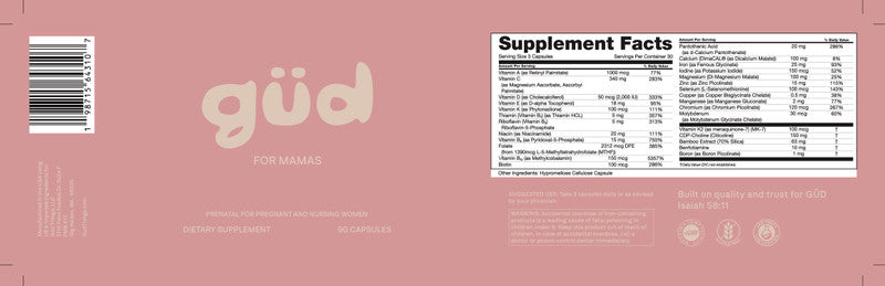 GÜD for MAMAs - Prenatal