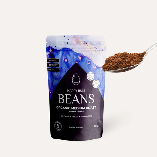 Happy Bum Beans - Organic Medium Roast Enema Coffee