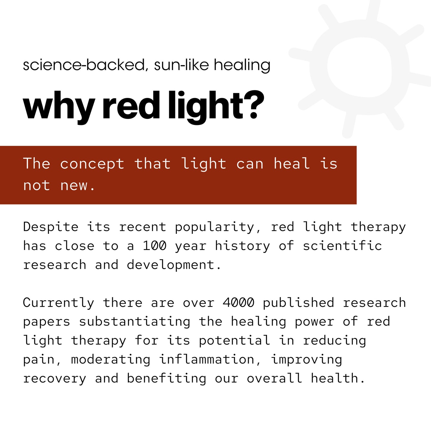 Fringe: Red Light Therapy Wrap Small